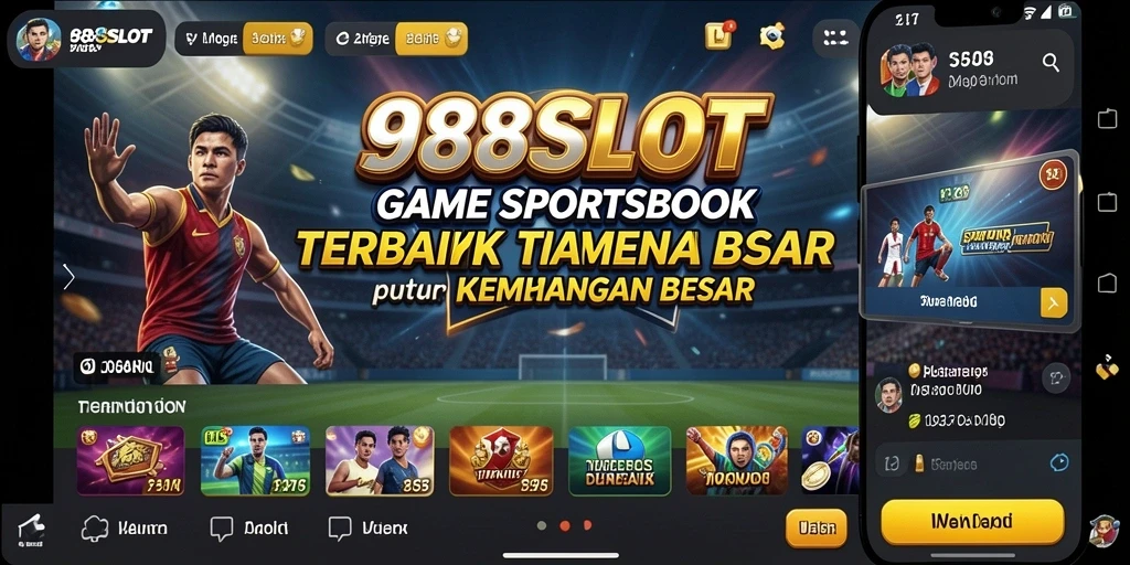 Gambaran menarik dari gameplay Sportsbook di 988SLOT.