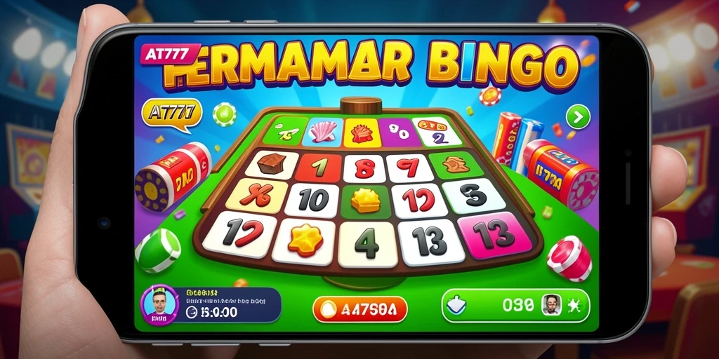 Screenshot permainan AT777 menampilkan gameplay Bingo yang seru.