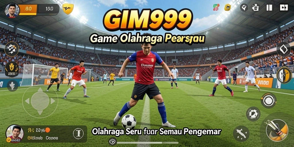Tampilan gameplay seru dan kompetitif dari GIM999.