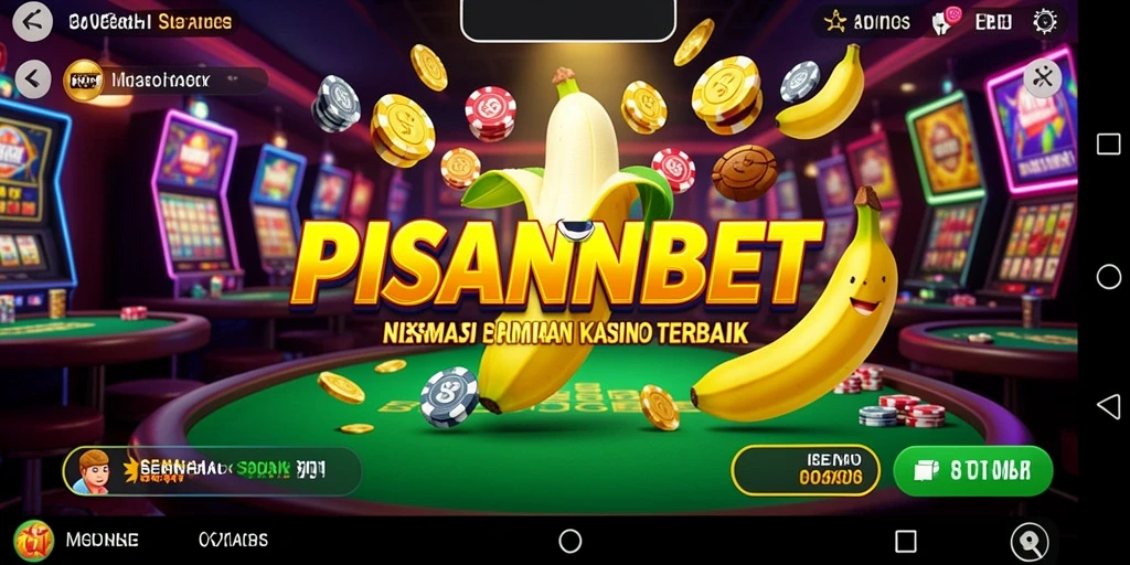 Tampilan gameplay seru di aplikasi Kasino PISANGBET.