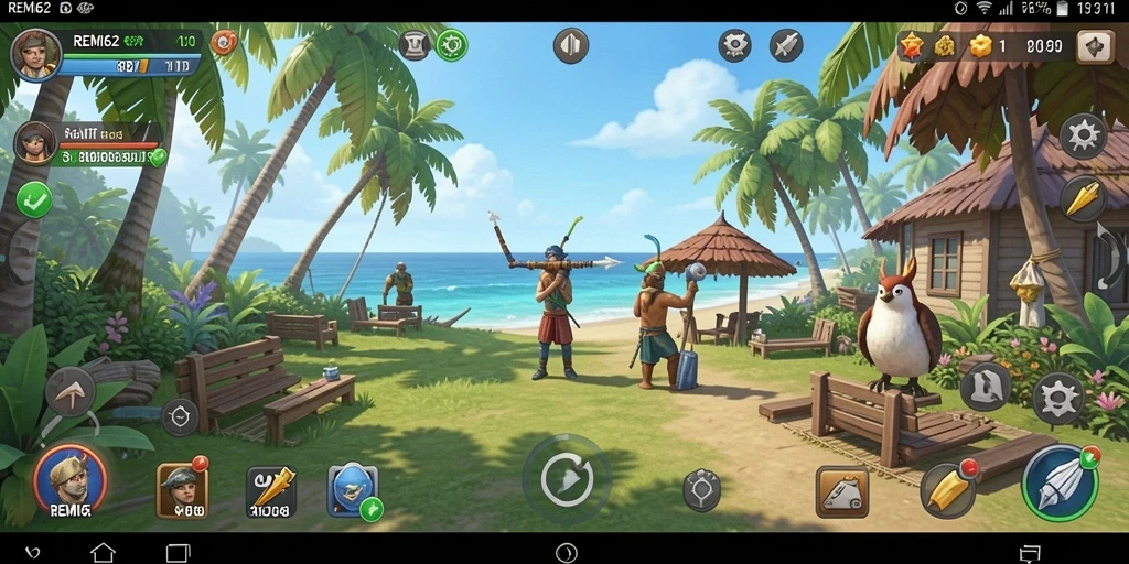 Tangkapan layar REMI62 menampilkan gameplay yang seru dan interaktif.