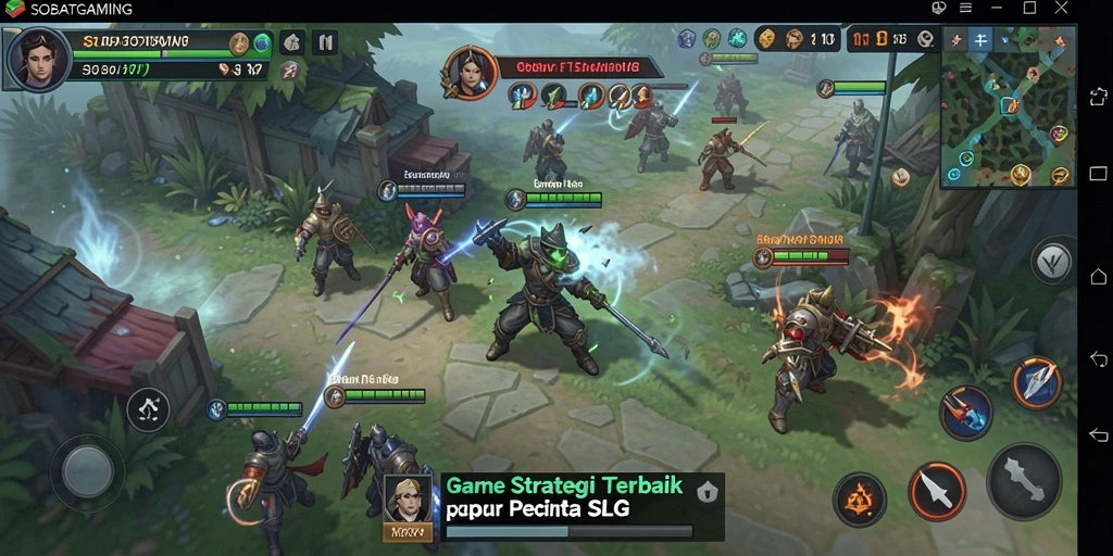 Tampilan gameplay seru di SOBATGAMING dengan strategi yang mendalam.