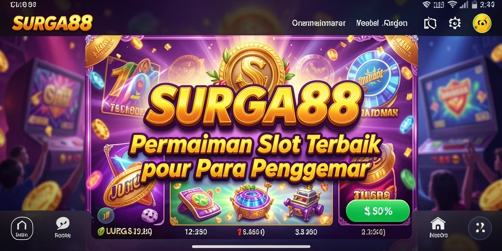 Tampilan menarik dari gameplay seru dalam SURGA88